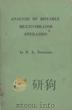 ANALYSIS OF BISTABLE MULTIVIBRATOR OPERATION（1956 PDF版）