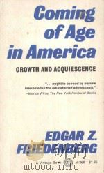 COMING OF AGE IN AMERICA（ PDF版）