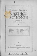 ILLUSTRATED BOOKS ON NATURAL SCIENCE     PDF电子版封面     