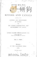 A TREATISE ON RIVERS AND CANALS VOL.Ⅰ-TEXT   1882  PDF电子版封面    LEVESON FRANCIS VERNON-HARCOUR 
