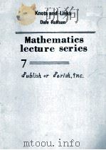 MATHEMATICS LECTURE SERIES 7     PDF电子版封面  0914098160   