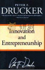 Innovation and Entrepreneurship     PDF电子版封面     