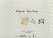 RELIGION IN CHINESE SOCIETY（1961 PDF版）
