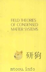 FIELD THEORIES OF CONDENSED MATTER SYSTEMS（ PDF版）