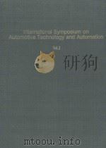 INTERNATIONAL SYMPOSIUM ON AUTOMOTIVE TECHNOLOGY AND AUTOMATION VOL.3     PDF电子版封面     