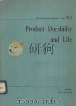 PRODUCT DURABILITY AND LIFE     PDF电子版封面    T.ROBERT SHIVES AND WILLIAM A. 