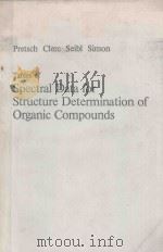 TABLES OF SPECTRAL DATA FOR STRUCTURE DETERMINATION OF ORGANIC COMPOUNDS     PDF电子版封面  3540124063  K.BIEMANN 