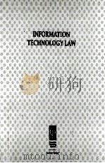 INFORMATION TECHNOLOGY LAW（1997 PDF版）