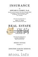 MODERN BUSINESS VOLUME 18 INSURANCE AND REAL ESTATE   1917  PDF电子版封面     