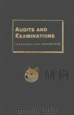 AUDITS AND EXAMINATIONS:STANDARDS AND PROCEDURES   1949  PDF电子版封面    CHRISTIAN OEHLER 