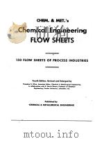CHEMICAL ENGINEERING FLOW SHEETS FOURTH EDITION（ PDF版）