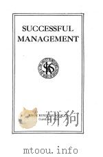 SUCCESSFUL MANAGEMENT   1917  PDF电子版封面     
