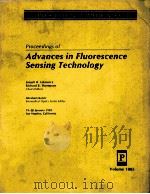 PROCEEDINGS OF ADVANCES IN FLUORESCENCE SENSING TECHNOLOGY（1993 PDF版）
