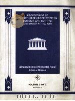 PROCEEDINGS OF THE 25TH IEEE CONFERENCE ON DECISION & CONTROL   1986  PDF电子版封面     