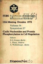 FEBS FEDERATION OF EUROPEAN BIOCHEMICAL SOCIETIES  12TH MEETING DRESDEN 1978  VOLUME 54  SYMPOSIUM S     PDF电子版封面  0080231780  E.-G.KRAUSE，L.PINNA，A.WOLLENBE 