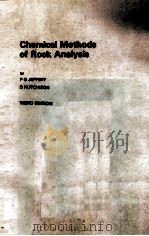 Chemical Methods of Rock Analysis  THIRD EDITION     PDF电子版封面  0080238068  P G JEFFERY AND D HUTCHISON 