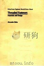 Threaded Fasteners  Materials and Design（ PDF版）