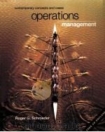 Operations management contemporary concepts and cases     PDF电子版封面  0072898828  Roger G. Schroeder 