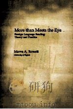 More than Meets the Eye  Foreign Language Reading: Theory and Practice（ PDF版）
