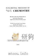 FUNDAMENTAL PROCESSES OF DYE CHEMISTRY   1949  PDF电子版封面    HANS EDUARD FIERZ-DAVID AND LO 