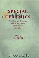 SPECIAL CERAMICS（1960 PDF版）