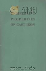 ENGINEERING PROPERTIES OF CAST IRON（1950 PDF版）