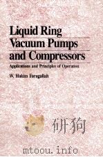 Liquid Ring Vacuum Pumps and Compressors（ PDF版）