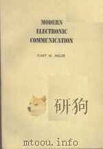 MODERN ELECTRONIC COMMUNICATION  second edition     PDF电子版封面  0135931525  GARY M.MILLER 