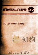 INTERNATIONAL STANDARD TC147  WATER QUALITY（ PDF版）