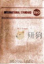 INTERNATIONAL STANDARD TC2  FASTENERS     PDF电子版封面     