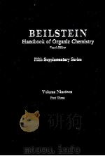 BEILSTEIN HANDBOOK OF ORGANIC CHEMISTRY FIFTH SUPPLEMENTARY SERIES VOLUME NINETEEN PART THREE（ PDF版）