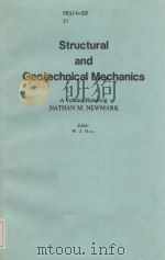 STRUCTURAL AND GEOTECHNICAL MECHANICS     PDF电子版封面  0138538042  W.J.HALL 