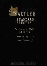 SADTLER SPECTRA  SADTLER STANDARD CARBON-13 NMR SPECTR  VOLUME 126（ PDF版）