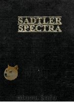 SADTLER SPECTRA INFRARED GRATING SPECTRA VOLUMES 1-40     PDF电子版封面     