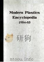 Modern Plastics Encyclopedia 1984-1985     PDF电子版封面     