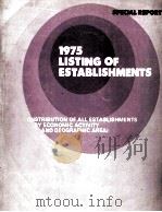 1975 LISTING OF ESTABLISHMENTS   1978  PDF电子版封面    TITO A.MIJARES 