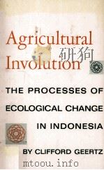 Agricultural Involution:the process of ecological change   1963  PDF电子版封面  0520004590  Clifford Geertz 
