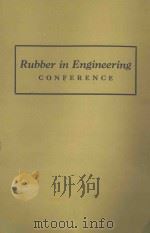 PROCEEDINGS OF THE RUBBER IN ENGINEERING CONFERENCE     PDF电子版封面     