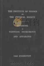 HANDBOOK OF SCIENTIFIC INSTRUMENTS AND APPARATUS 1963（ PDF版）