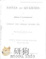 NOTES AND QUERIES FOURTH SERIES.-VOLUME ELEVENTH   1873  PDF电子版封面    JOHN FRANCIS 