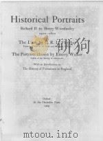 Histrorical Portraits（1909 PDF版）