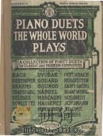 PIANO DUETS THE WHOLE WORLD PLAYS（1980 PDF版）