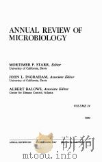 ANNUAL REVIEW OF MICROBIOLOGY  VOLUME 34  1980（ PDF版）