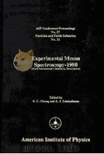 EXPERIMENTAL MESON SPECTROSCOPY-1980（ PDF版）