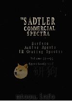 THE SADTLER COMMERCIAL SPECTRA Surface Active Agents IR Grating Spectra Volumes 31-32     PDF电子版封面     