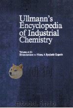 ULLMANN'S ENCYCLOPEDIA OF INDUSTRIAL CHEMISTRY VOLUME A 10     PDF电子版封面  3527201106   