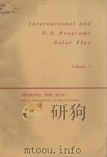 INTERNATIONAL AND U.S.PROGRAMS SOLAR FLUX VOLUME 1     PDF电子版封面    K.W.BOER 