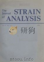 THE JOURNAL OF STRAIN ANALYSIS  VOL.9 NOS.2-4  1974（ PDF版）