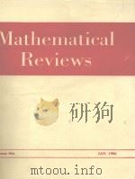 MATHEMATICAL REVIEWS ISSUE 86A（ PDF版）