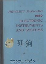 HEWLETT PACKARD 1980 ELECTRONIC INSTRUMENTS AND SYSTEMS     PDF电子版封面     